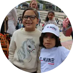 Students of Elementary School of Genuine